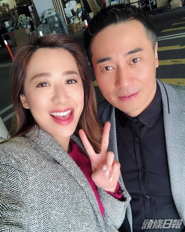 歐瑞偉版指旺女拍檔生仔，先有岑杏賢（左），現有孫慧雪。